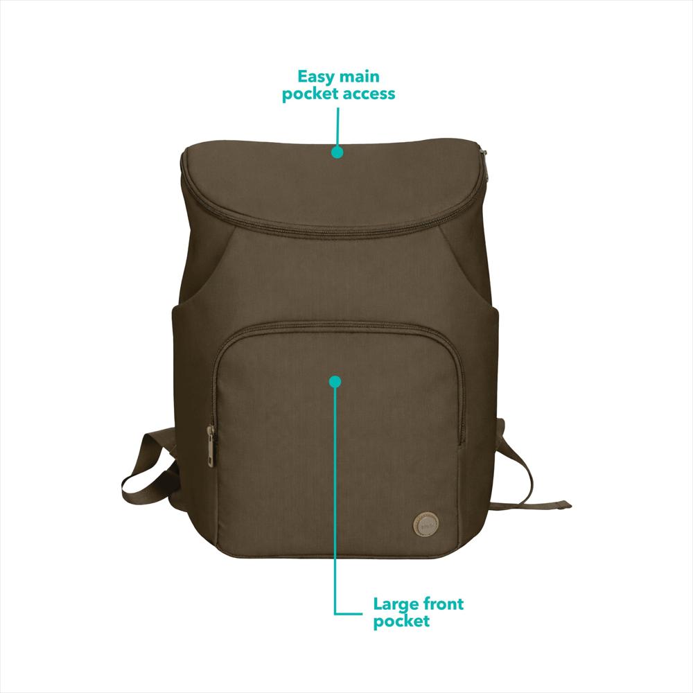 Pañalera Tipo Maleta Ipack Baby Infant Tipo Backpack Mocha img #5