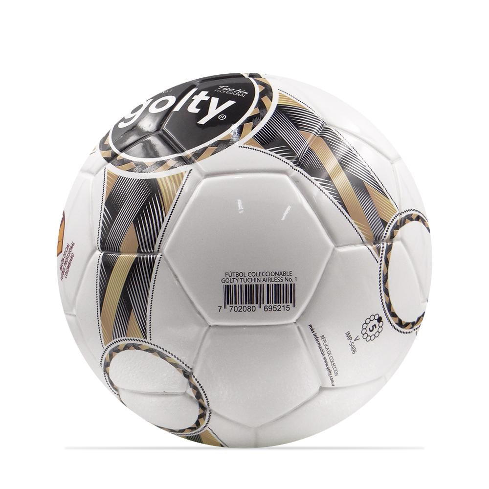 Balon Futbol Coleccionable Golty Tuchin No.1 Blanco img #4