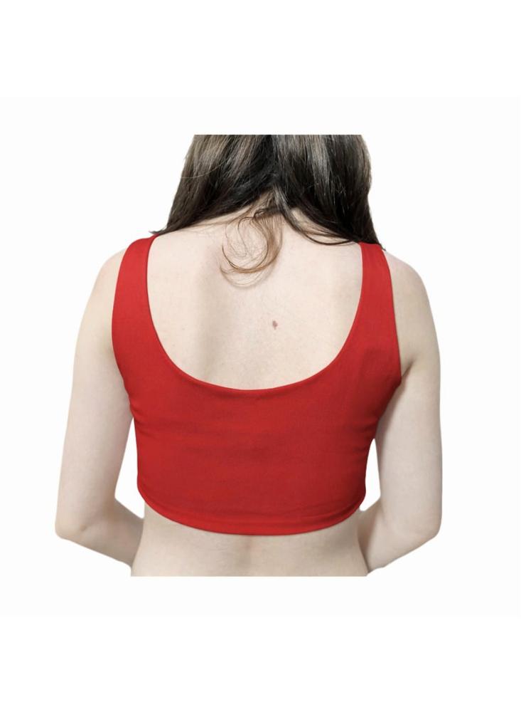 Corset Laufrak Crop Top Con Grapas img #3