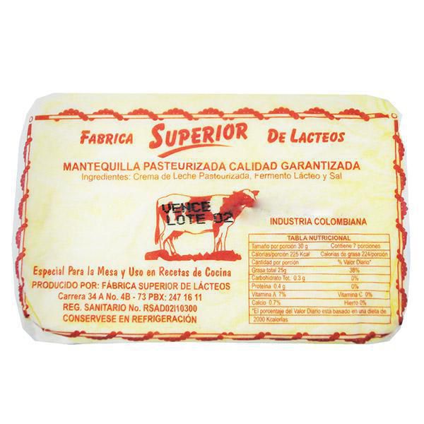Mantequilla SUPERIOR Con Sal (200  gr) img #1