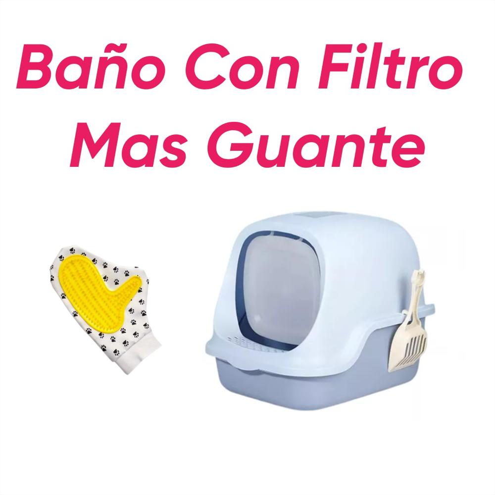 Baño Con Filtro Mas Guante Celeste img #3
