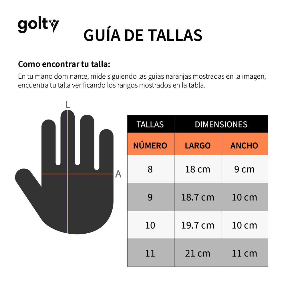 Guante Pro Golty Instinto X Hombre Verde/Azul img #4