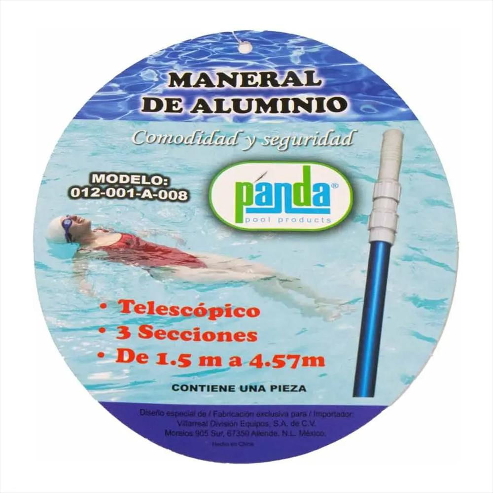 Mango Telescópico Piscina 1.5M 4.57M Panda Pool Multiusos img #4