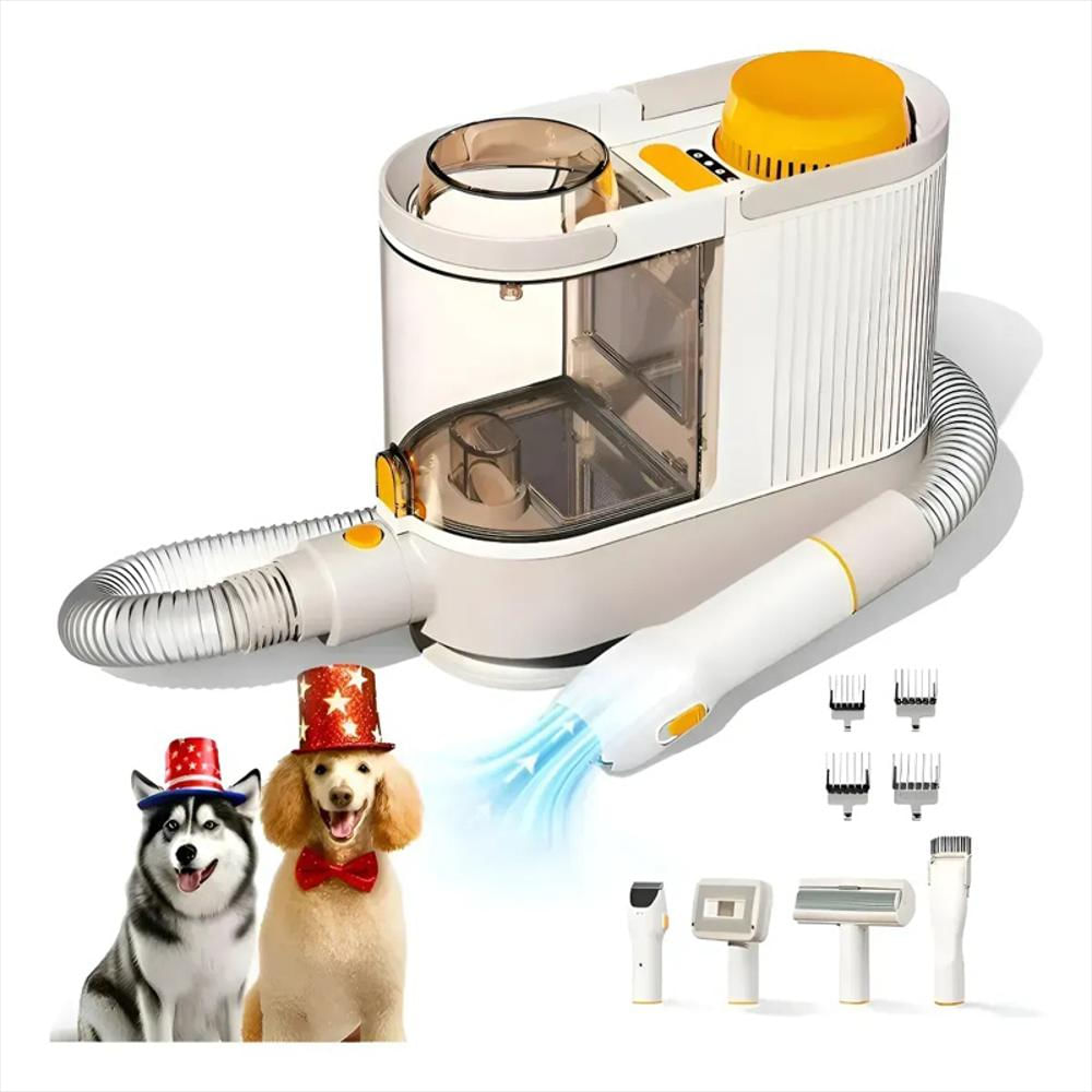 Kit Cepillo Secador Aspiradora Mascotas img #1
