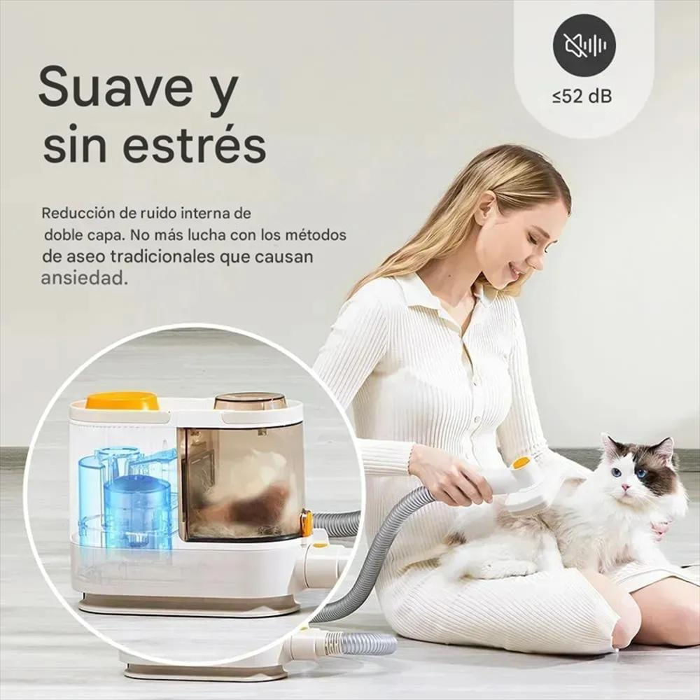 Kit Cepillo Secador Aspiradora Mascotas img #4