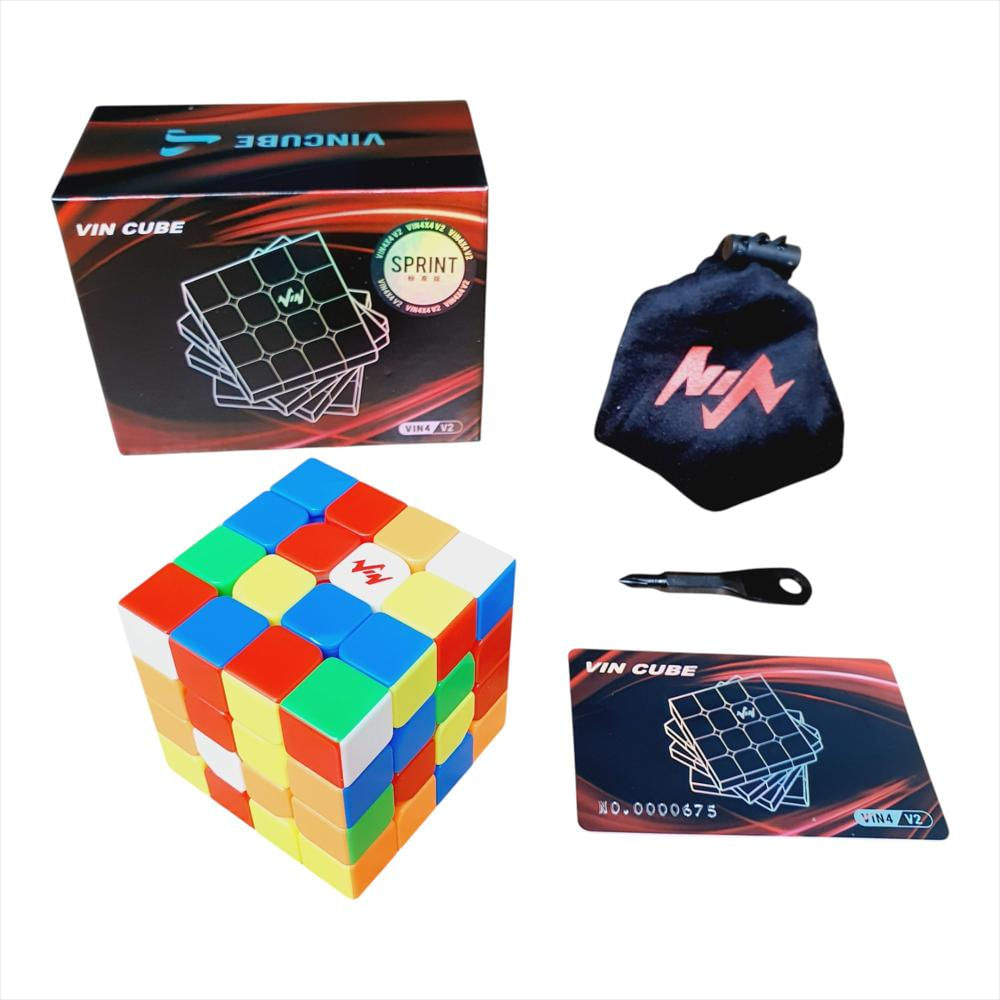 4X4 Vin Cube M V2 Sprint Magnetico Mate Cubo Rubik Speedcube img #1