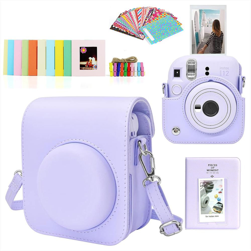 Combo Instax Mini 12 Estuche + Álbum + Marcos Lila img #1