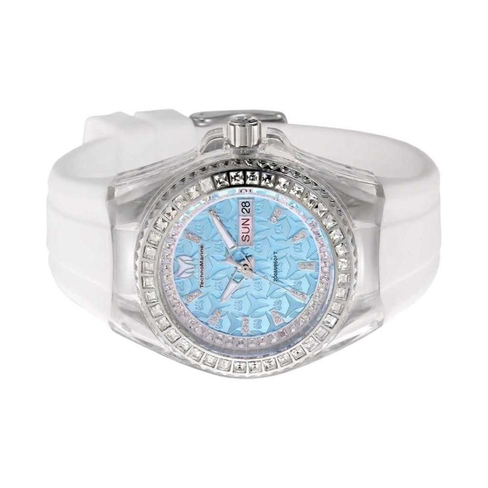 Reloj Technomarine Cruise Tm 125039 Blanco Para Mujer img #2