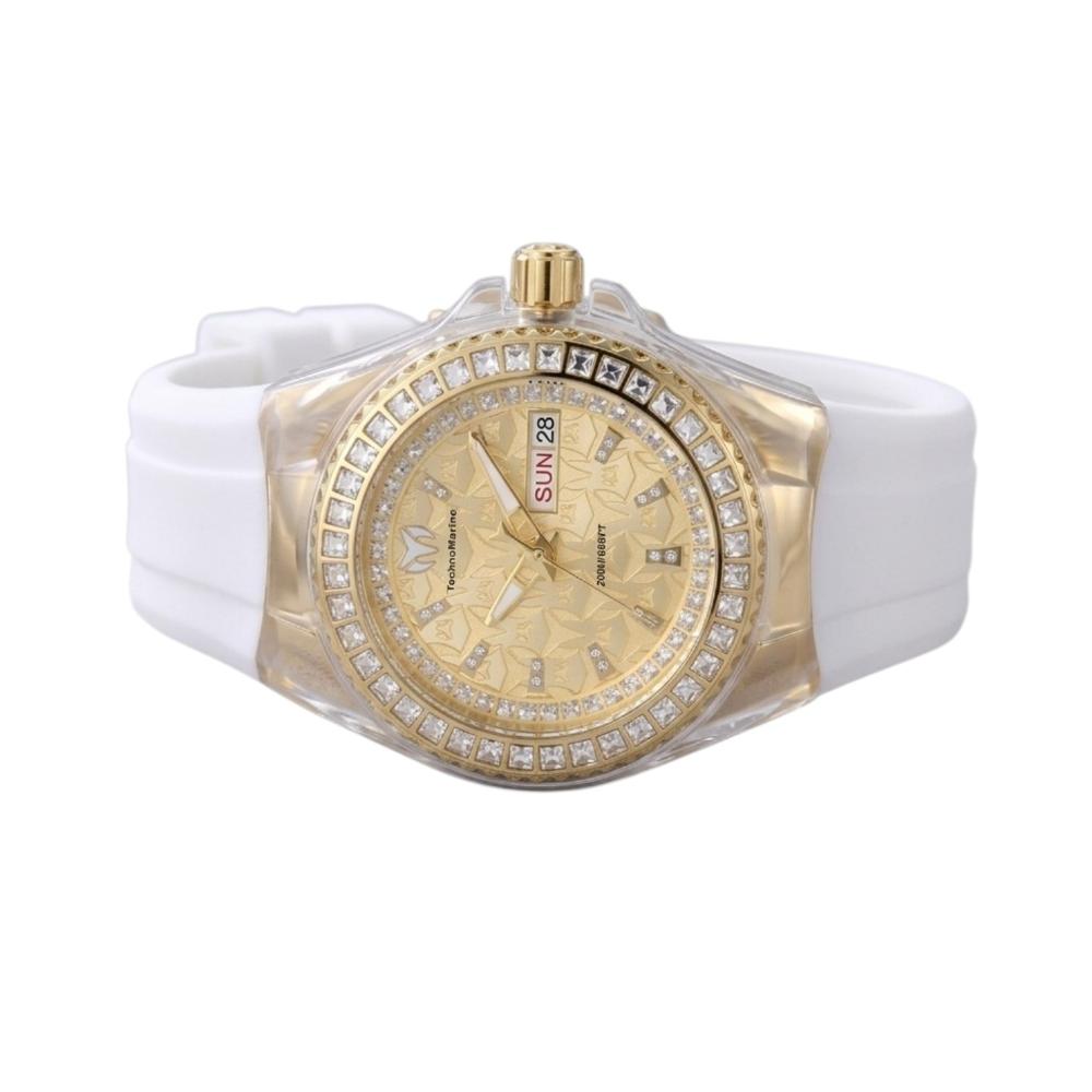 Reloj Technomarine Cruise Tm 125040 Blanco Para Mujer img #2