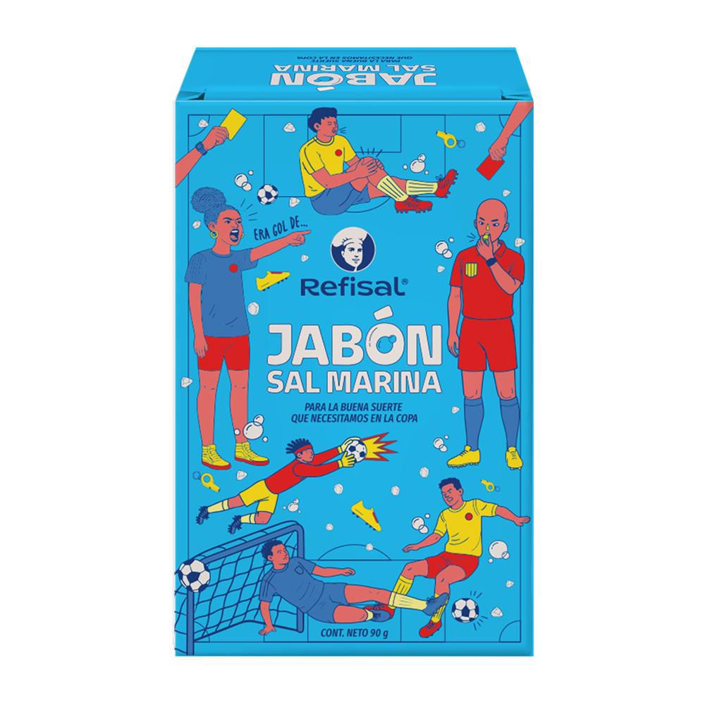 Jabón REFISAL Sal Marina (90  gr) img #1