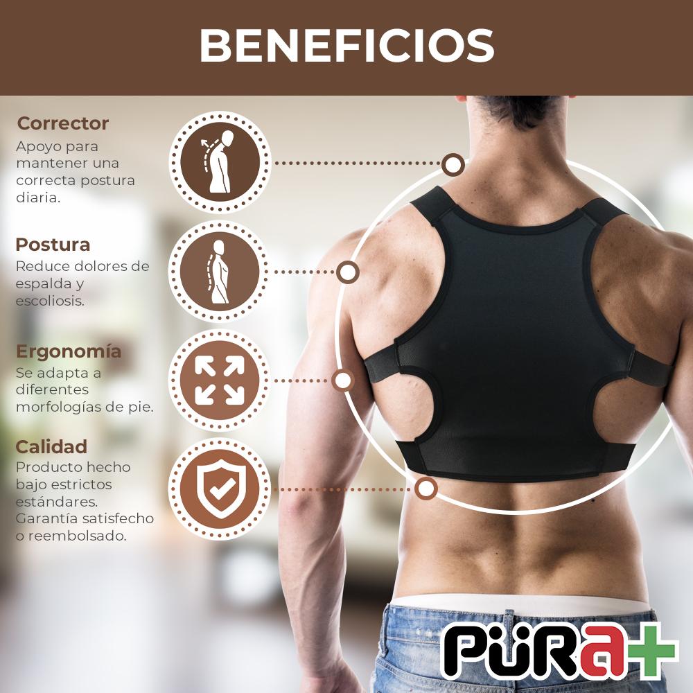 Corrector De Postura Blanco S M img #2
