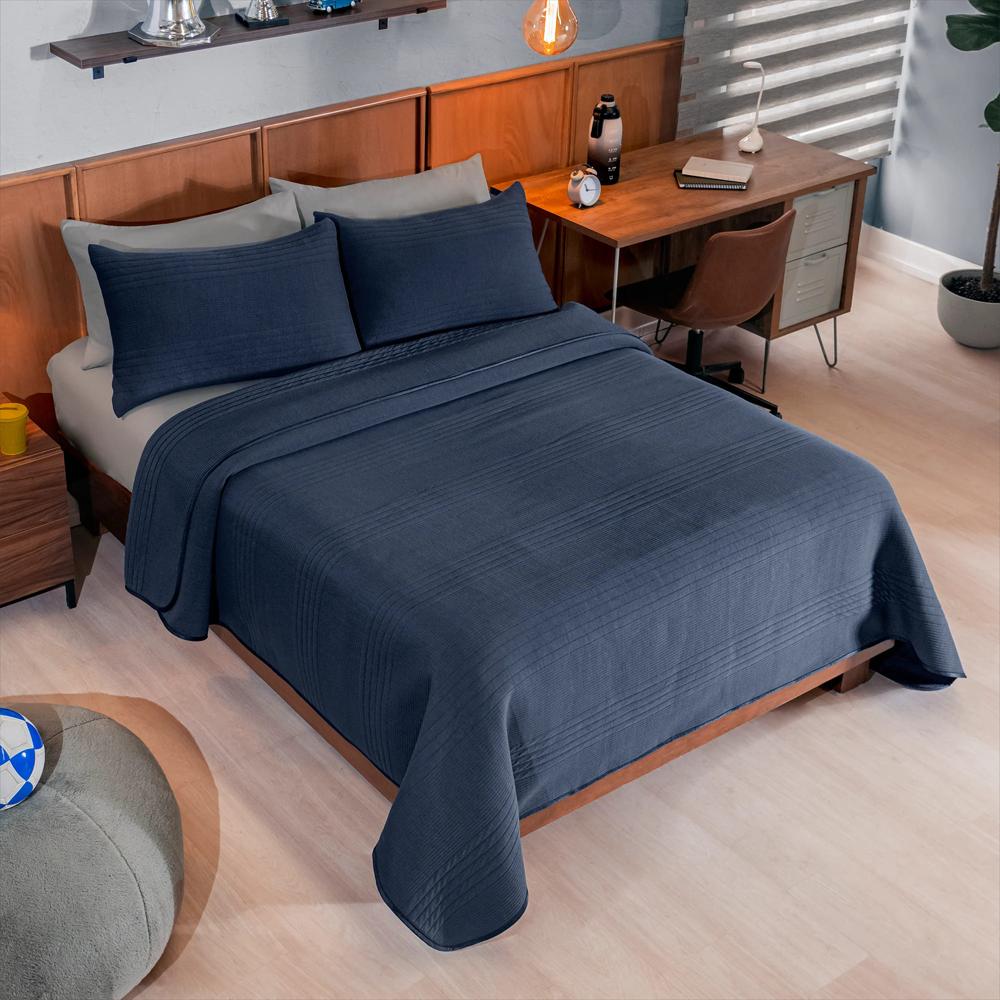 Juego Edredon Denver, Para Cama King, (Incluye 2 Fundas) img #1