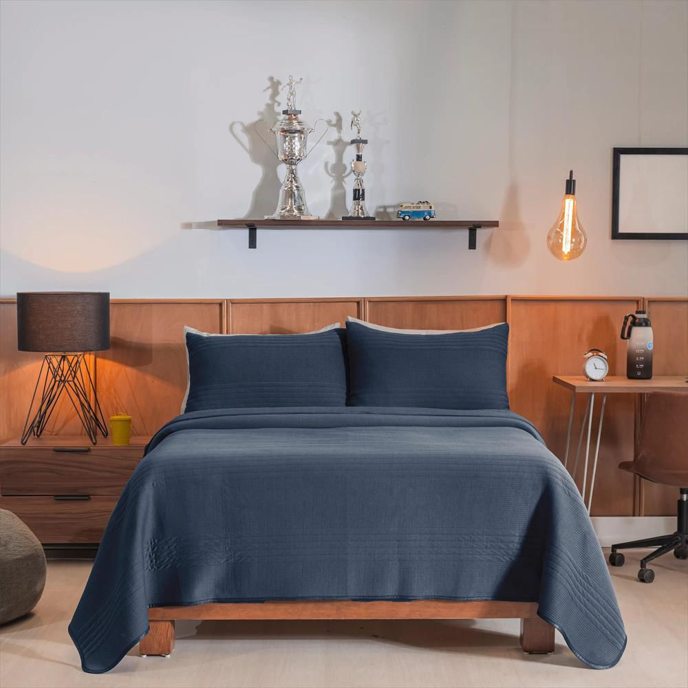 Juego Edredon Denver, Para Cama King, (Incluye 2 Fundas) img #2