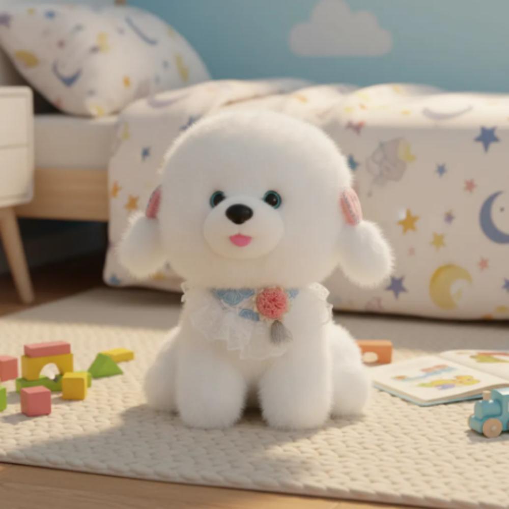 Peluche Suave Y Peludo Tipo Perrito Algodón Real img #2