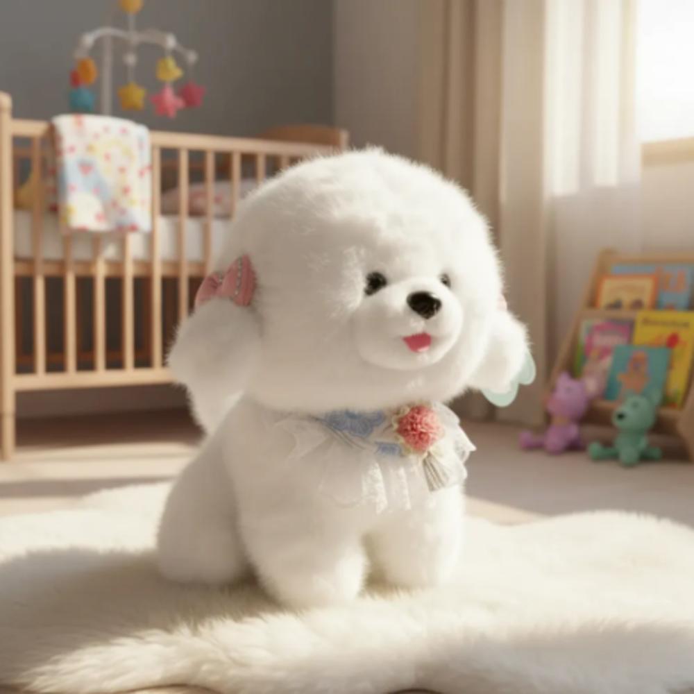 Peluche Suave Y Peludo Tipo Perrito Algodón Real img #4