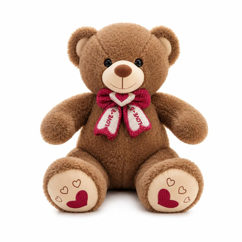 Peluche Oso De 30Cm Perfecto Para Regalar Café img #1