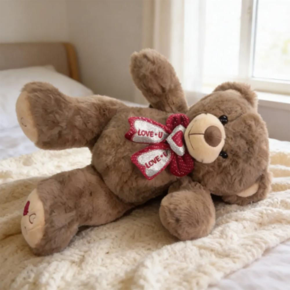 Peluche Oso De 30Cm Perfecto Para Regalar Café img #4
