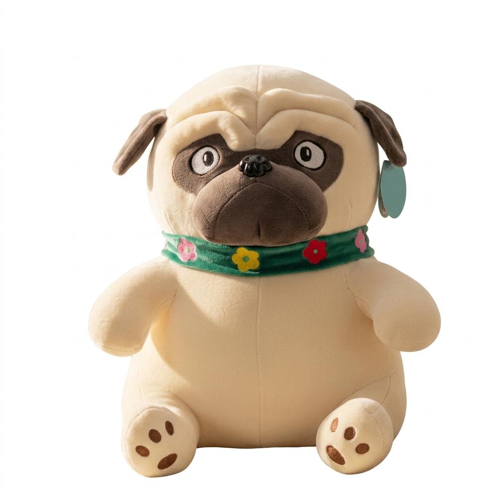 Peluche Suave Y Peludo Tipo Perrito Pugcito img #1