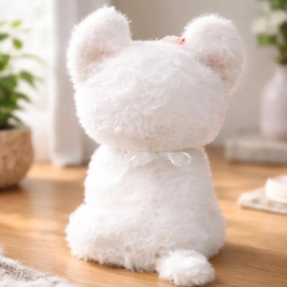 Peluche Suave Y Peludo Tipo Perrito Ternura Rosa img #2