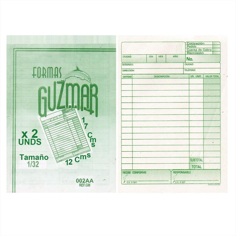 2 Talonarios Pq 60 Hjs Bond Facturero Remision Cotizacion Pedido img #1