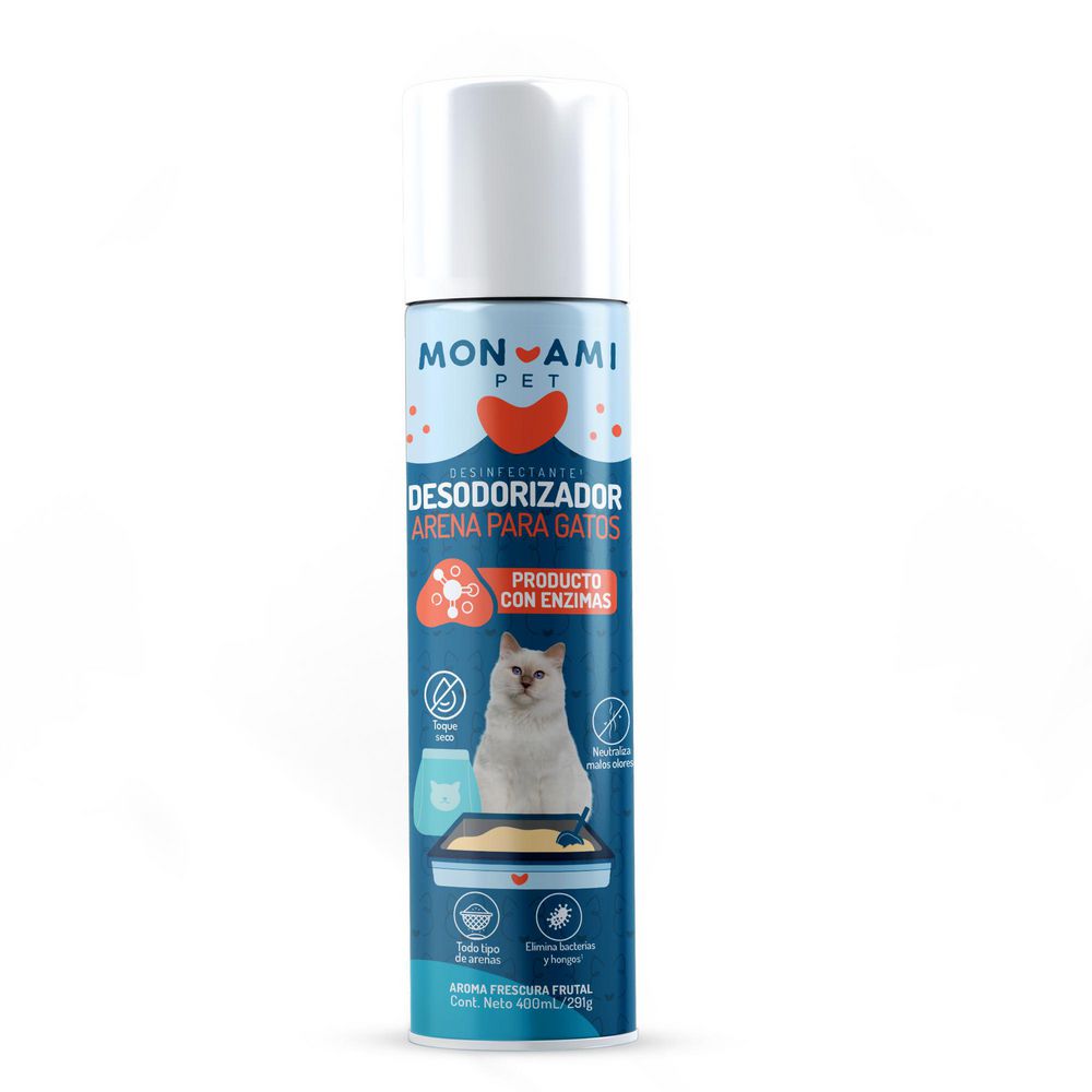 Desinfectante  MON AMI PET Arena Gatos (400  ml) img #1