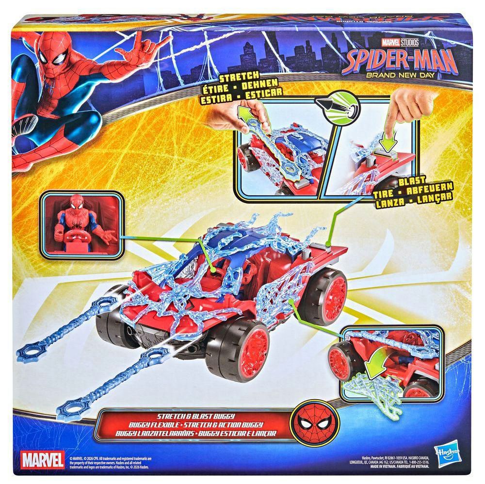 Figura de Acción SPIDERMAN  ActionVerse Stretch & Blast Buggy img #4