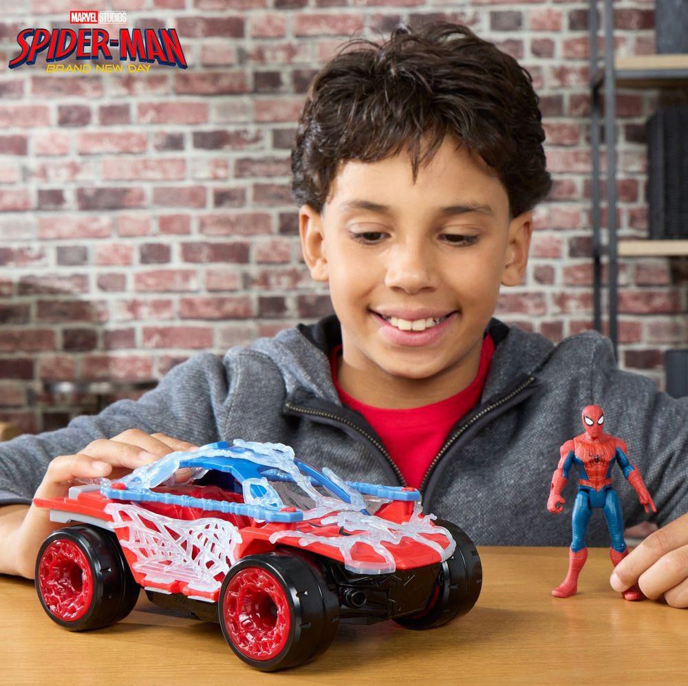 Figura de Acción SPIDERMAN  ActionVerse Stretch & Blast Buggy img #7