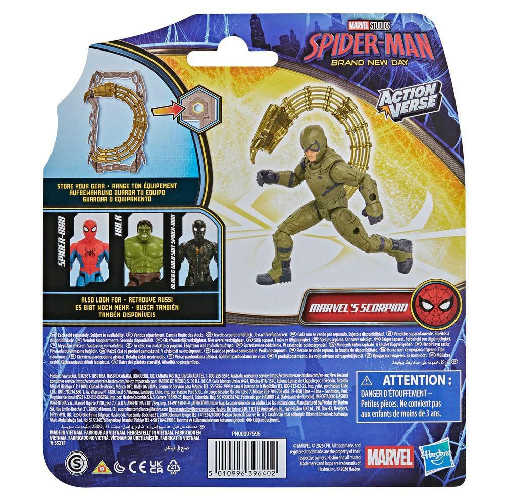 Figura de Acción SPIDERMAN  Brand New Day Marvels Scorpion img #5