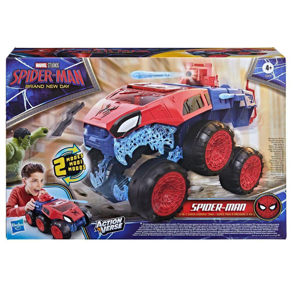 Figura de Acción SPIDERMAN  Supertanque Mordedor 2 en 1 Spider img #2