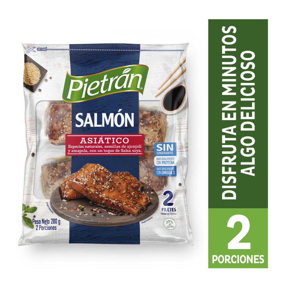 Filete de  salmon PIETRAN  (420  gr) img #2