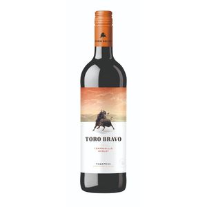 Vino TORO BRAVO Tinto Tempranillo Merlot Tempranillo (750 ml)