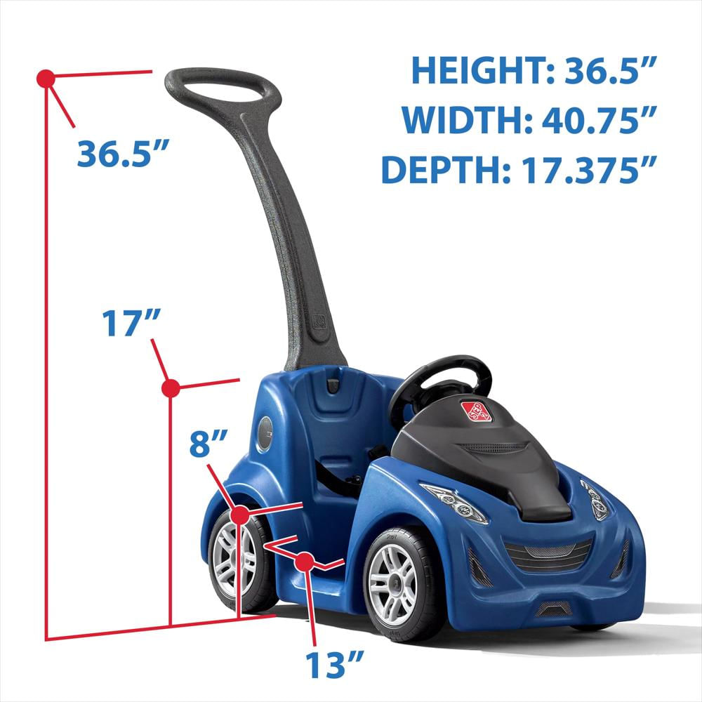 Carrito De Paseo Step2 Push Around Buggy Gt Azul img #2