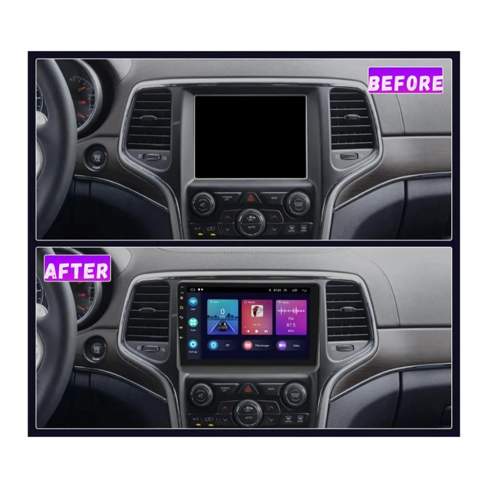 Pantalla Carplay Android Auto 10'' Kit Gps Cámara Reversa img #3