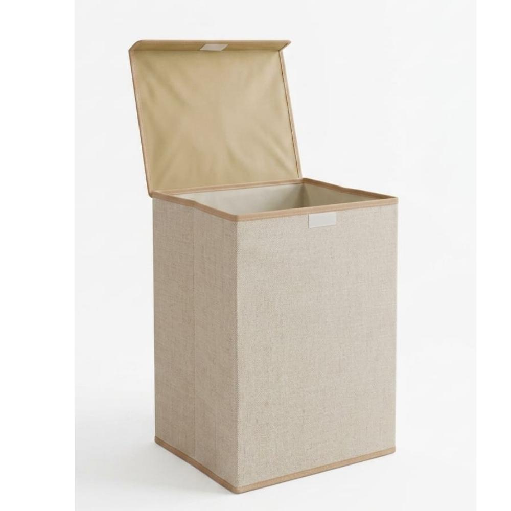 Cesta De Ropa Con Tapa Multiuso Cuadrada img #1