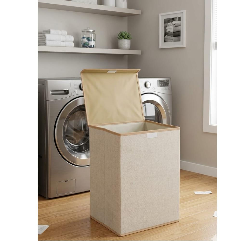 Cesta De Ropa Con Tapa Multiuso Cuadrada img #2