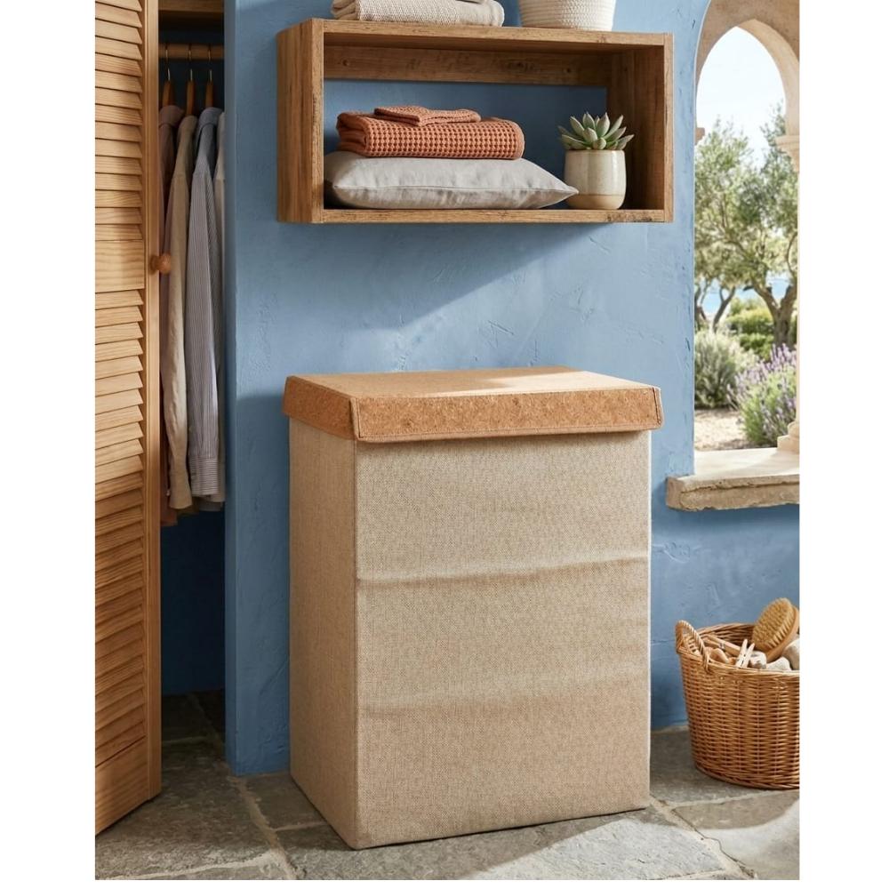 Cesta De Ropa Con Tapa Multiuso Cuadrada img #3
