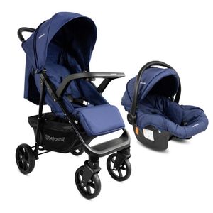 Coche Bebe con Portabebe Travel Portifino Azul BEBESIT