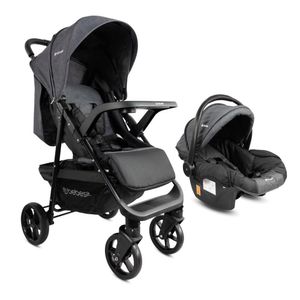 Coche Bebe con Portabebe Travel Portifino Gris BEBESIT