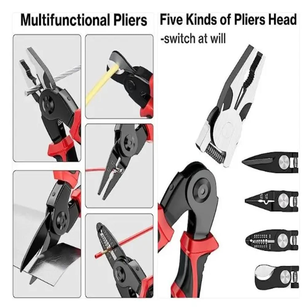 Set Alicate Plier 5 En 1 img #2
