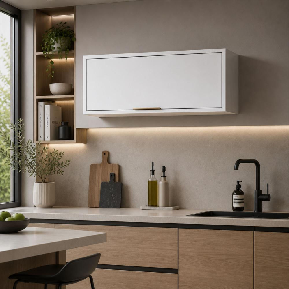 Mueble Aéreo De Cocina Barú Blanco img #2