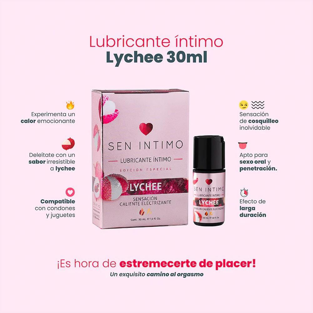Electrizante Lychee X 30 Ml Sen Intimo img #2