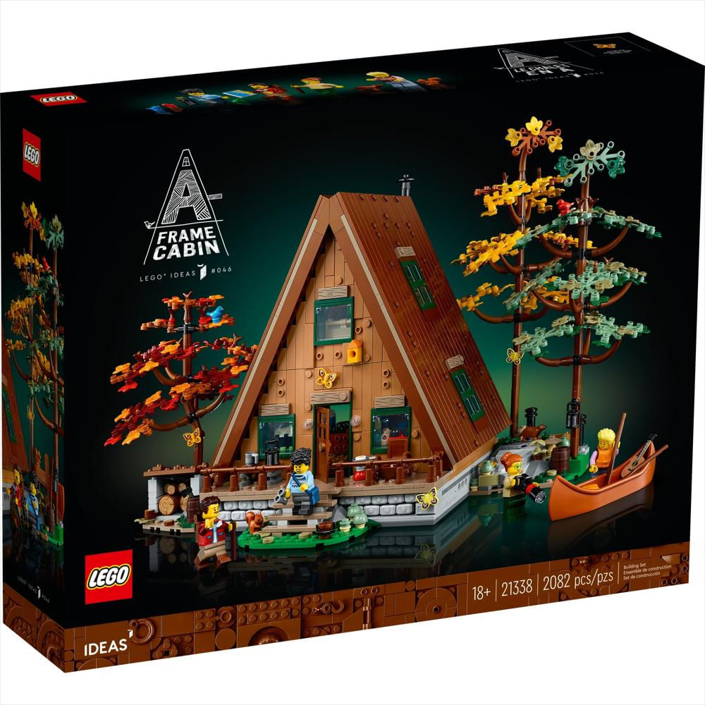 Lego Ideas A Frame Cabin 21338 De 2082 Piezas img #5