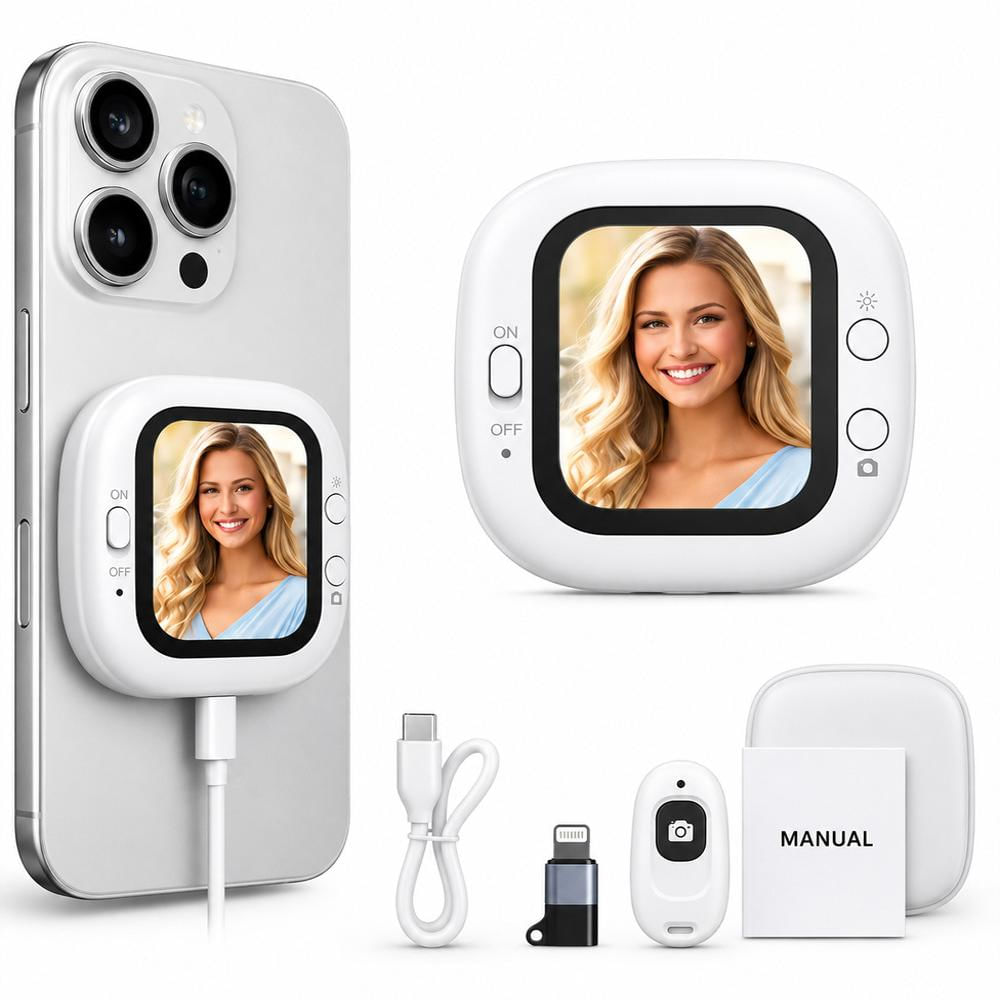 Mini Pantalla Para Selfies Magnética img #3