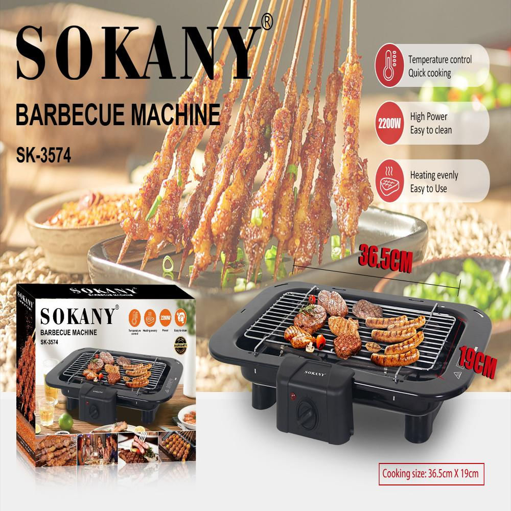 Parrilla Bbq Sokany Electrica img #2