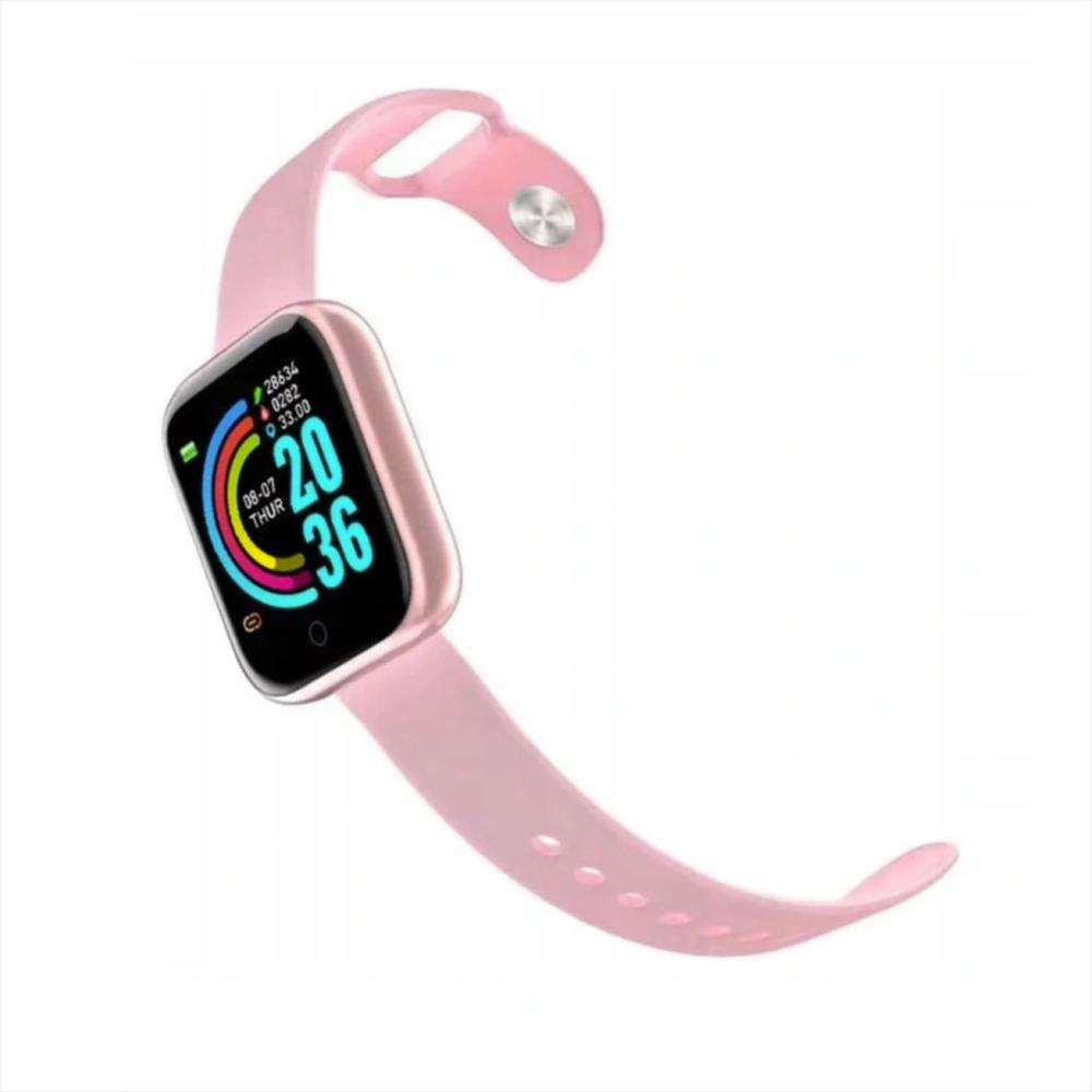 Reloj Inteligente Bluetooth Smart Watch Tactil Compatible Android Ios Rosa img #1