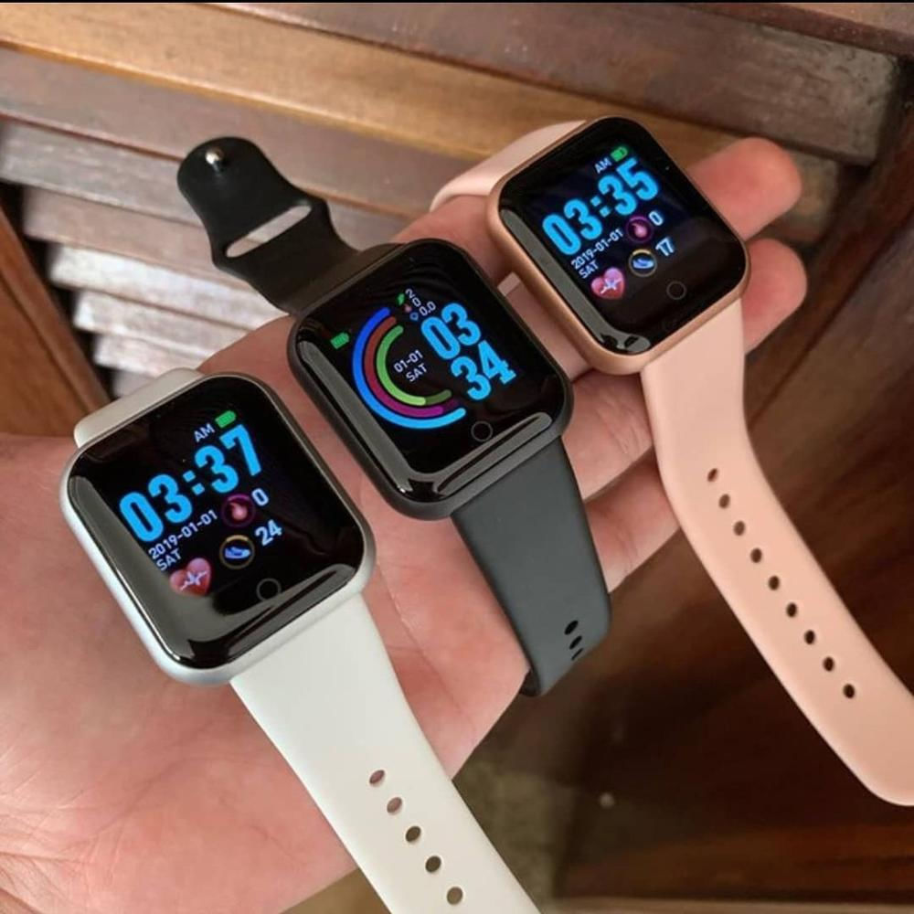 Reloj Inteligente Bluetooth Smart Watch Tactil Compatible Android Ios Rosa img #2