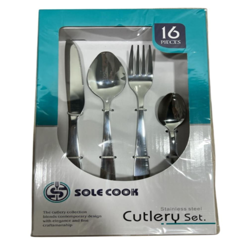 Set De Cubiertos En Acero (16 Pcs) img #1