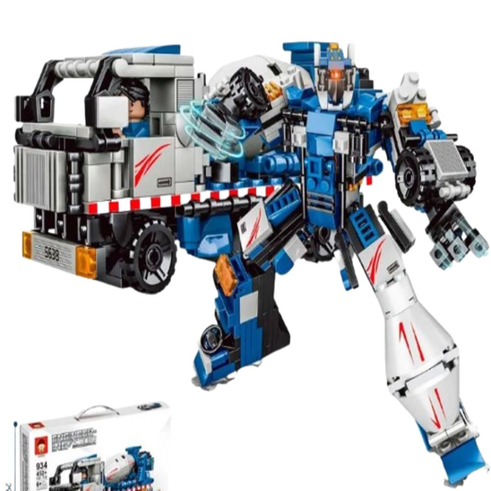 Camion Robot Armable Tipo Lego 934 img #1