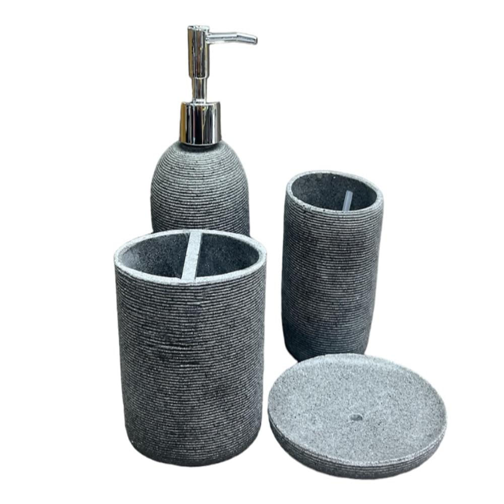 Set Para Baño Tipo Ceramica (4 Pcs) img #1