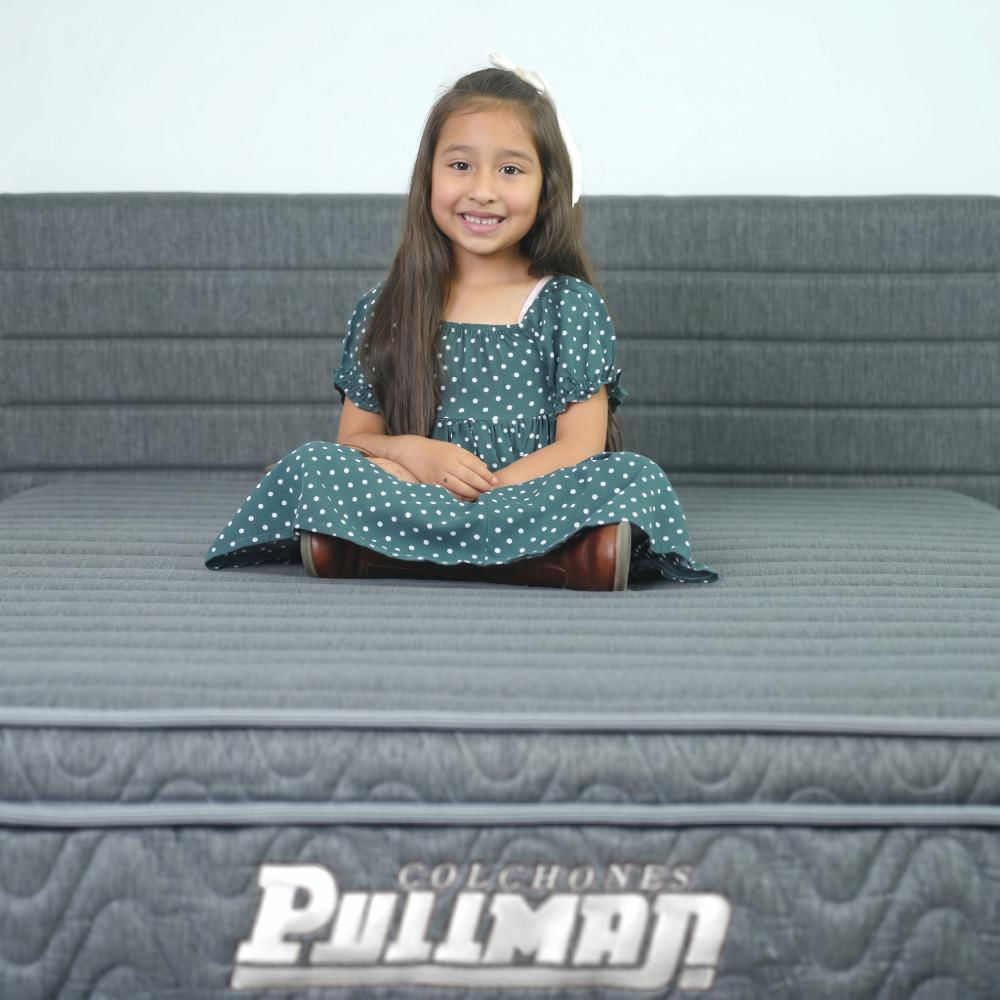 Colchón Pullman King 200X200 Rollpack Euro U Gris img #3